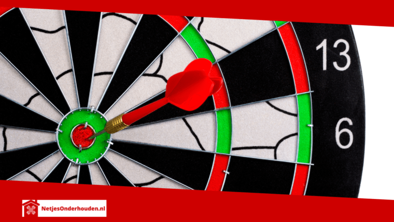 Tip 7 Hou je dartbord schoon