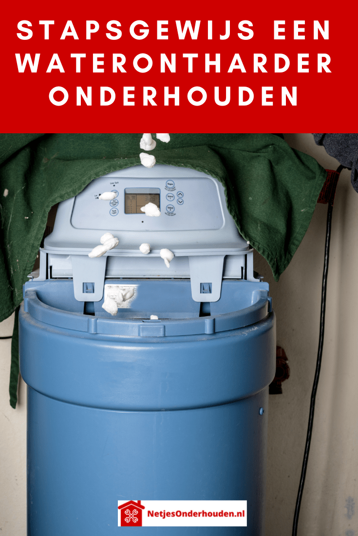 Pinterest Stapsgewijs een waterontharder onderhouden